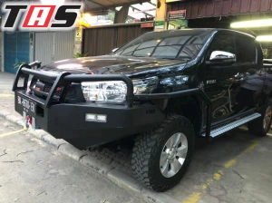 Hillux Revo 2015+ TANGGA SAMPING FULL SIDE RAIL HEAVYDUTY HILLUX REVO 2 ezywatermark180818014436836