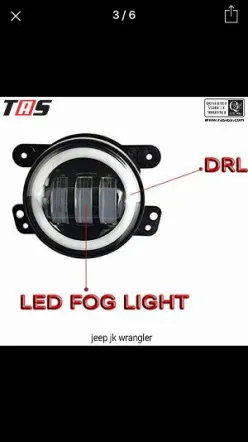 Jeep Wrangler JK/TJ FOG LAMP JEEP JK WRANGLER 3 fog_lamp_jeep_jk_wrangler_tas4x4_1