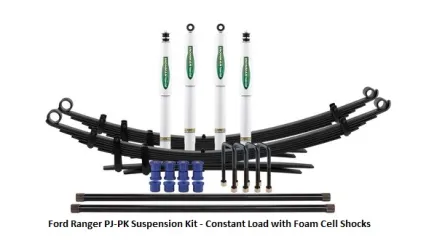 Suspensi Ironman FORD RANGER PJ PK SUSPENSION KIT CONSTANT LOAD WITH FOAMCELL SHOCKS IRONMAN TAS4X4 1 ford_ranger_pj_pk_suspension_kit_constant_load_with_foamcell_shocks_ironman_tas4x4