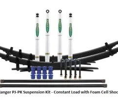 Suspensi Ironman FORD RANGER PJ PK SUSPENSION KIT CONSTANT LOAD WITH FOAMCELL SHOCKS IRONMAN TAS4X4