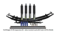 Suspensi Ironman FORD RANGER PJ PK SUSPENSION KIT EXTRA CONSTANT LOAD WITH FOAMCELL PRO SHOCKS IRONMAN TAS4X4 ford ranger pj pk suspension kit extra constant load with foamcell pro shocks ironman tas4x4
