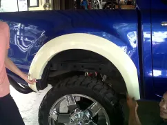 Ford Ranger 2011+ OVERFENDER FORD RANGER T6 ford t6 abs over fender belum cat