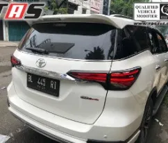 Fortuner 2015+ GARNISH LAMPU DEPAN BELAKANG HITAM DOFF ALL NEW FORTUNER