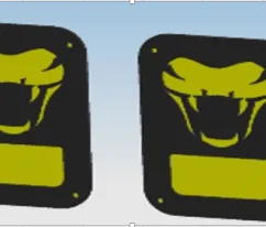 Jeep Wrangler JK/TJ GARNISH BELAKANG JEEP WRANGLER 