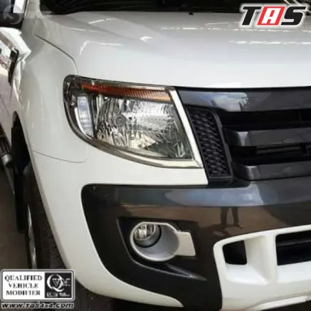 Ford Ranger 2011+ GARNISH CHROME FORD RANGER T6 2 garnishchromefordrangert6tas4x4_8