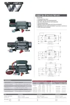 Aksesoris Offroad WINCH GLADIATOR 9000 gladiator winch 9000