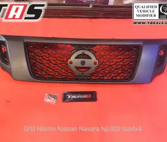 Navara Np300 GRILL NISMO BLACK MATTE  HITAM DOFF NISSAN NAVARA NP300