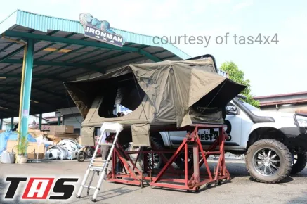 Aksesoris Offroad HARDTOP ROOF TENT FOR SUV MANUALLY FOLDABLE TAS4X4<br> 3 hartop_tent