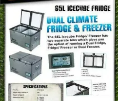 Aksesoris Offroad ICE CUBE IRONMAN 65L