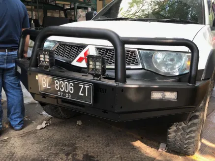 Triton 2015+ BUMPER DEPAN TRITON ALL NEW FOREST TAS4X4<br> 2 img_20190805_wa0001