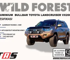 Landcruiser Vx 200 ALUMINIUM BULLBAR TOYOTA LANDCRUISER VX200