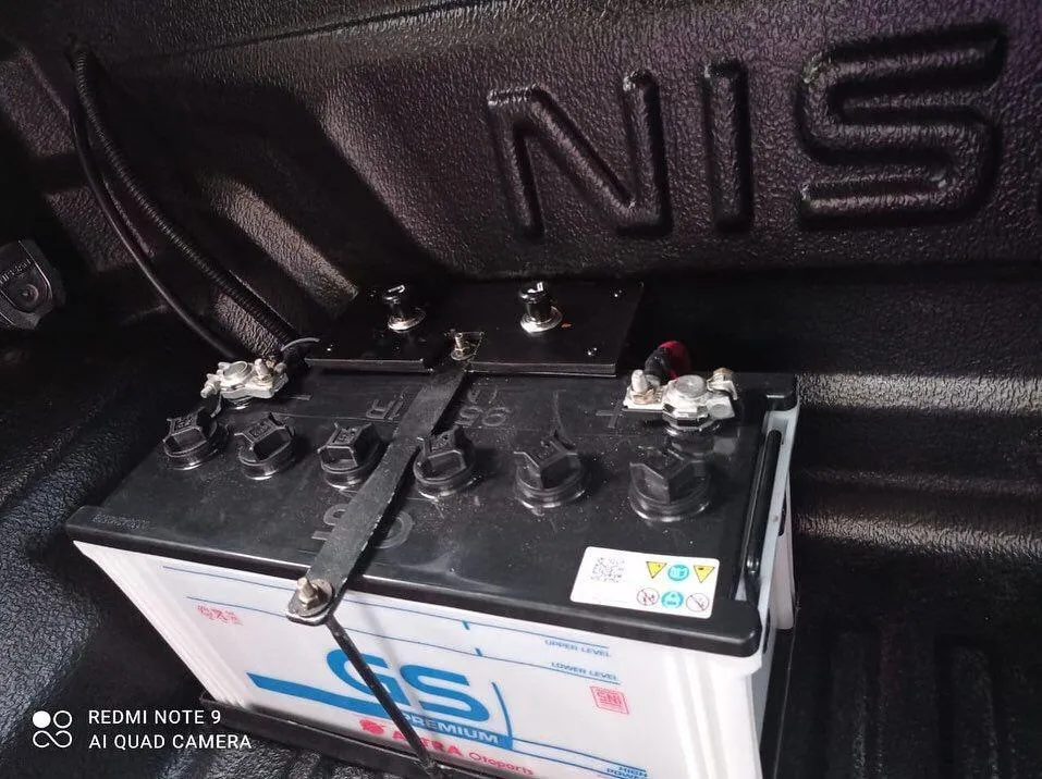 IRONMAN 275 DUAL BATTERY WITH MONITOR MEMISAHKAN LISTRIK KEDUA BATTERY