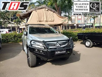 Triton 2015+ BUMPER DEPAN IRONMAN + LAMPU FOREST MITSUBISHI 2 ironman_bulbar_triton