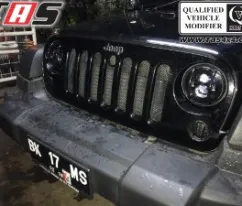 Jeep Wrangler JK/TJ JEEP WRANGLER FRONT GRILL LED TURN LIGHT