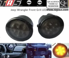 Jeep Wrangler JK/TJ FRONT GRILL LED TURN LIGHT JEEP WRANGLER