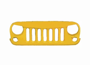 Jeep Wrangler JK/TJ ABS BILLET GRILLE JEEP WRANGLER JK TAS4X4 1 jp331043