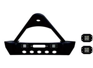 Jeep Wrangler JK/TJ STEEL HEAVY DUTY FRONT BUMPER-WITH LIGHTS JEEP WRANGLER JK TAS4X4 1 jp331100