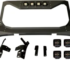 Jeep Wrangler JK/TJ STEEL FRONT WINDSHIELD FRAMEWITH LIGHTS JEEP WRANGLER JK TAS4X4