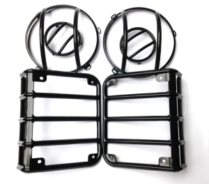 Jeep Wrangler JK/TJ MILD STEEL LIGHT COVER JEEP WRANGLER JK TAS4X4 1 jp331147