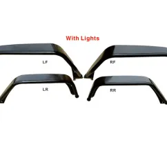 Jeep Wrangler JK/TJ ALUMINIUM FENDER FLARE JEEP WRANGLER JK TAS4X4