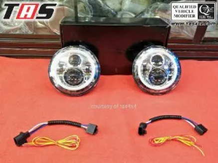 Jeep Wrangler JK/TJ LAMPU HEADLIGHT LED JEEP WRANGLER  2 lampu_headlight_ledjeep_jk_7__tas4x4
