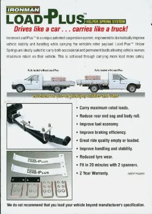 Triton 2015+ LOADPLUS IRONMAN MITSUBISHI TRITON  3 loadplus_ironman_mitsubishi_triton_tas4x4