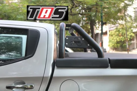 Triton 2015+ DECKCOVER + ROLLBAR FOREST ALL NEW TRITON TAS4X4<br> 3 metal_trito