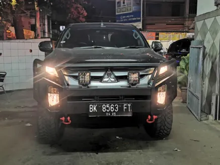Triton 2015+ WILDFOREST 3 LOOP BULLBAR MITSUBISHI TRITON MR TAS 4x4 2 mistubishi_tritton_2