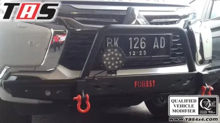 Pajero Sport All New BUMPER DEPAN FOREST ROCKY BAR ALL NEW PAJERO SPORT TAS4X4 1 nudge_bar_1