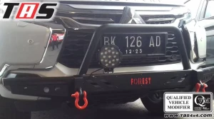 Pajero Sport All New BUMPER DEPAN FOREST ROCKY BAR ALL NEW PAJERO SPORT TAS4X4 1 nudge_bar_1