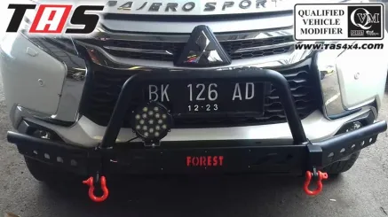 Pajero Sport All New BUMPER DEPAN FOREST ROCKY BAR ALL NEW PAJERO SPORT TAS4X4 2 nudge_bar_2