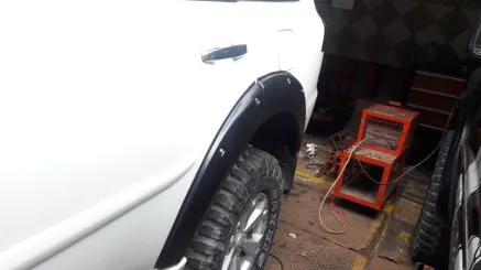 Pajero sport 2009 on OVER FENDER BAUT L PAJERO SPORT TAS4X4 1 p1