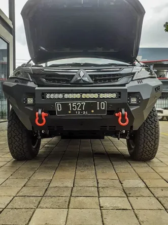 Pajero Sport All New PALANG DEPAN WILD FOREST MITSUBISHI PAJERO SPORT ALL NEW TAS4X4 1 palang_depan_wild_forest_mitsubishi_pajero_sport_all_new_tas4x4_3