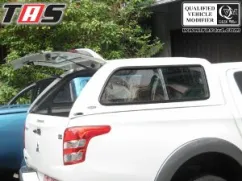 Hillux Revo 2015+ PENUTUP BAK ABS CANOPY AEROKLAS TOYOTA HILLUX REVO penutup bak abs canopy aeroklas toyota hillux revo tas4x4