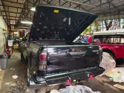 Hillux Revo 2015+ PENUTUP BAK BELAKANG AEROKLAS DECKCOVER SPEED TOYOTA HILLUX REVO TAS4X4 penutup bak belakang aeroklas deckcover speed toyota hillux revo tas4x4