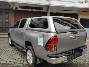 Hillux Revo 2015+ PENUTUP BAK CANOPY AEROKLAS HILLUX REVO WARNA SILVER TAS4X4 2 penutup_bak_canopy_aeroklas_hillux_revo_warna_silver_tas4x4_2