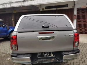 Hillux Revo 2015+ PENUTUP BAK CANOPY AEROKLAS HILLUX REVO WARNA SILVER TAS4X4 1 penutup_bak_canopy_aeroklas_hillux_revo_warna_silver_tas4x4_3