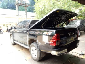 Hillux Revo 2015+ PENUTUP BAK TONNEAUCOVER AVIATOR TOYOTA HILLUX REVO AEROKLAS TANPA BOR 3 penutup_bak_deck_cover_aeroklas_aviator_hillux_revo_2