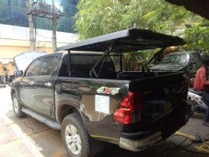 Hillux Revo 2015+ PENUTUP BAK TONNEAUCOVER AVIATOR TOYOTA HILLUX REVO AEROKLAS TANPA BOR 4 penutup_bak_deck_cover_aeroklas_aviator_hillux_revo_3