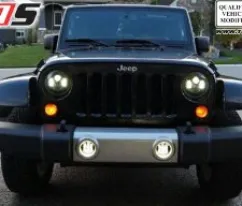 Jeep Wrangler JK/TJ  LAMPU HEADLIGHT LED JEEP JK 7
