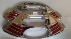 Ford Ranger 2015+ GARNISH TAIL GATE HANDLE COVER FORD RANGER promo garnish tail gate handle cover ford ranger tas4x4 1