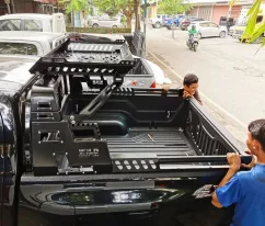 Hillux Revo 2015+ ROLLBAR WILD FOREST DAN ROOFRACK WILD FOREST TAS4X4