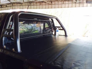 Strada Triton 2007+ ROLBAR 0,25 GLADIATORS + PELINDUNG KACA BELAKANG 2 rollbar_mining_gladiators