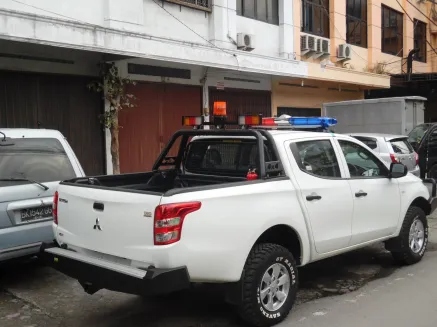 Triton 2015+ ROLBAR 0,25 GLADIATORS + PELINDUNG KACA BELAKANG MITSUBISHI ALL NEW TRITON 2 rollbar_mitsubishi_all_new_triton_gladiators_2