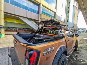 Navara Np300 ROLLBAR WITH ROOFRACK WILD FOREST NISSAN NAVARA NP300 TAS4X4 1 rollbar_with_roofrack_wild_forest_nissan_navara_np300_tas4x4_1