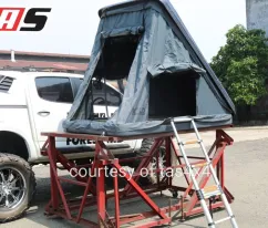 Aksesoris Offroad HARDTOP ROOF TENT FOR SUV MANUAL
