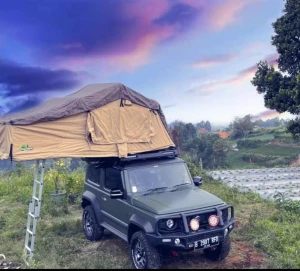 SUZUKI JIMNY 2019 IRONMAN ROOFTOPTENT ON SUZUKI JIMNY JB74 TAS 4x4 1 rooftoptent