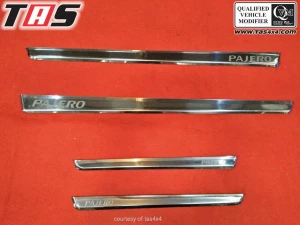 Pajero sport 2009 on SCUFF PLATE PAJERO SPORT 2 scuff_plate_pajero_sport_2013_tas4x4_3