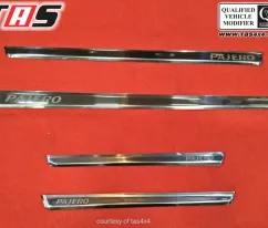 Pajero sport 2009 on SCUFF PLATE PAJERO SPORT