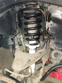 Pajero Sport All New SHOCK DEPAN BELAKANG IRONMAN ALL NEW MITSUBISHI PAJERO SPORT TAS4X4 4 shock_depan_belakang_ironman_all_new_mitsubishi_pajero_sport_tas4x4_1